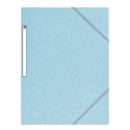 Oxford Chemise à élastique Top File , A4, bleu pastel