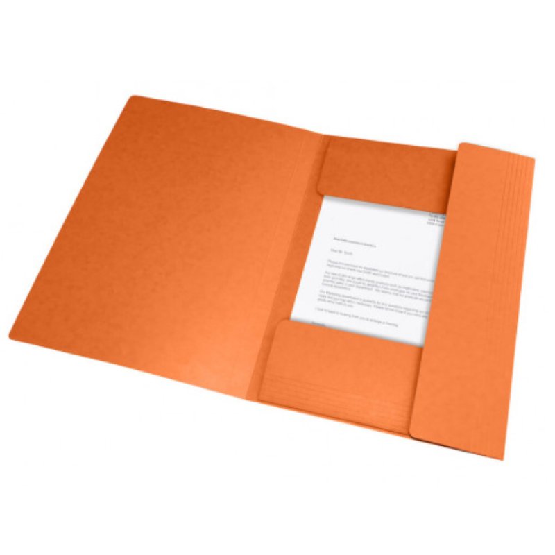 Oxford 400114335 folder Cardboard Orange A4