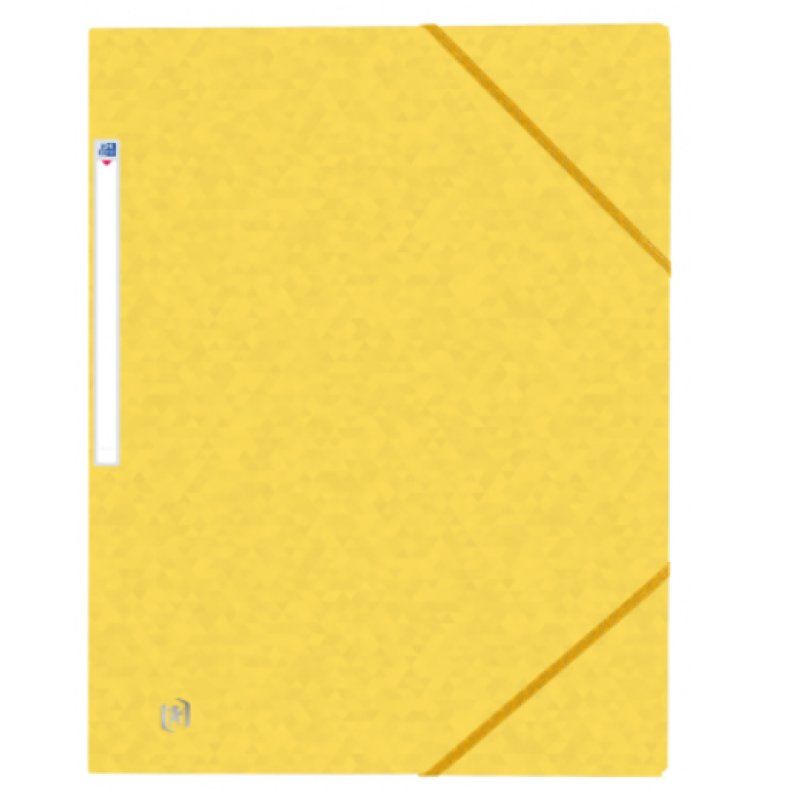 Oxford 400114354 folder Cardboard Yellow A4