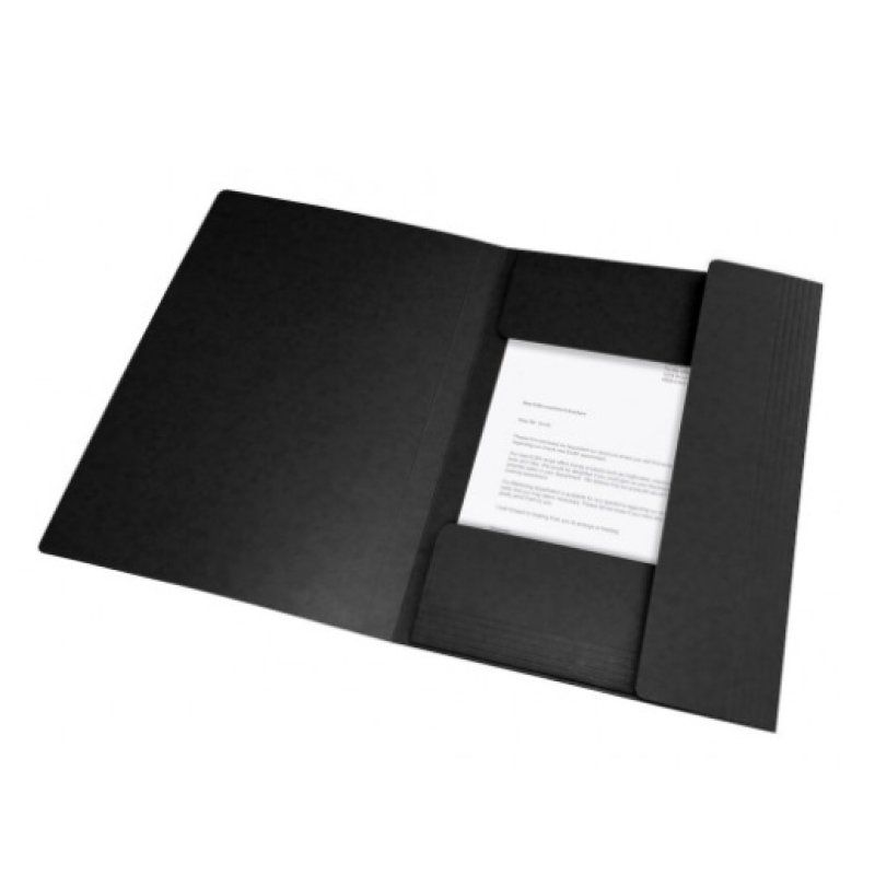 Oxford 400114333 fichier Carton Noir A4