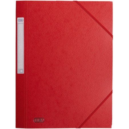 Elba Eurofolio Prestige Elastomap Cardboard Red A4