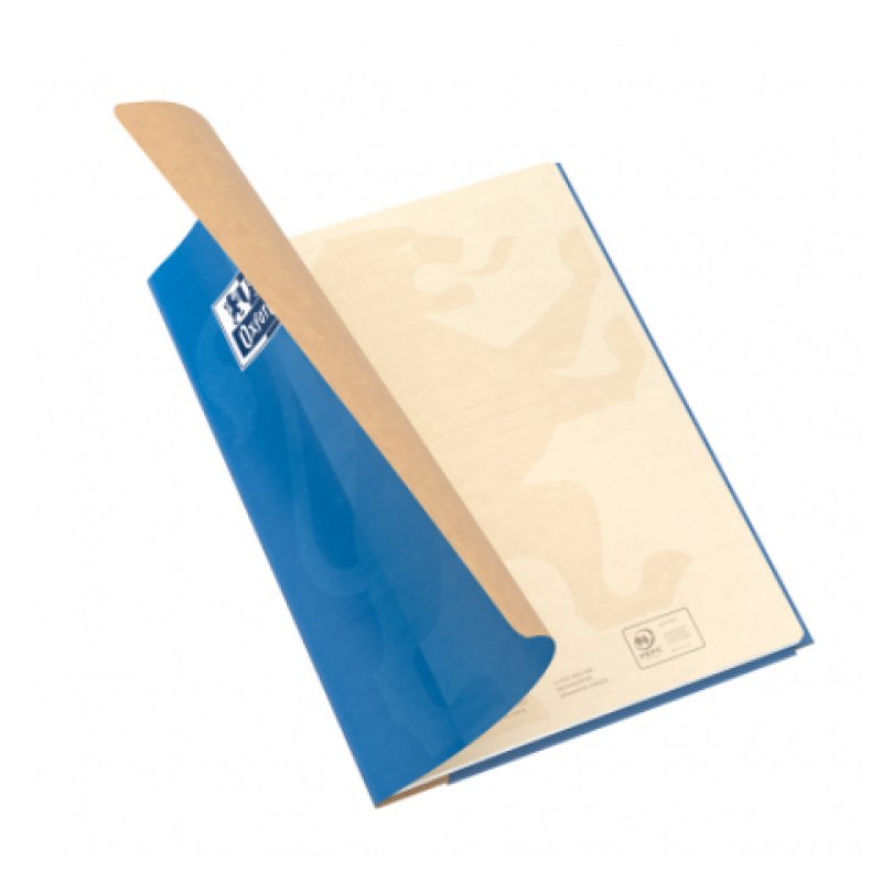 Oxford Cahier piqûre EasyBOOK KRAFT, 240 x 320 mm, assorti