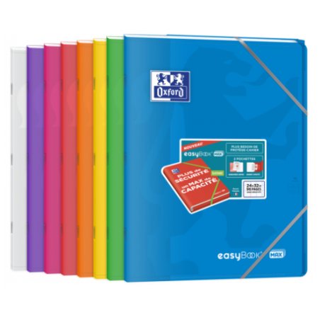 Oxford easyBook writing notebook 48 sheets Assorted colours