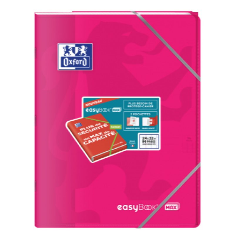 Oxford easyBook writing notebook 48 sheets Assorted colours