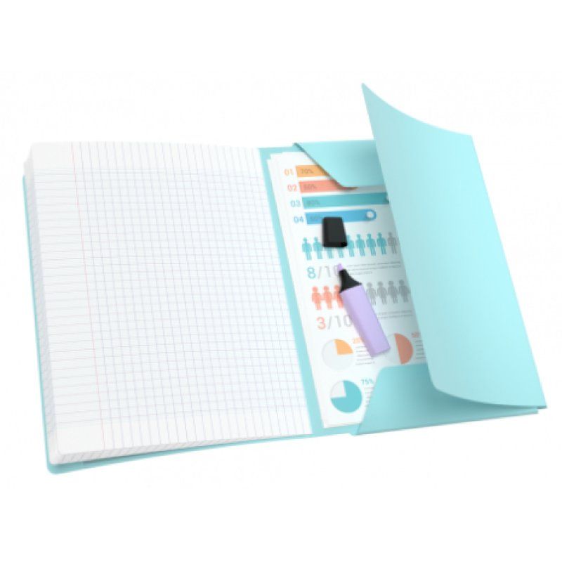 Oxford easyBook writing notebook 48 sheets Turquoise