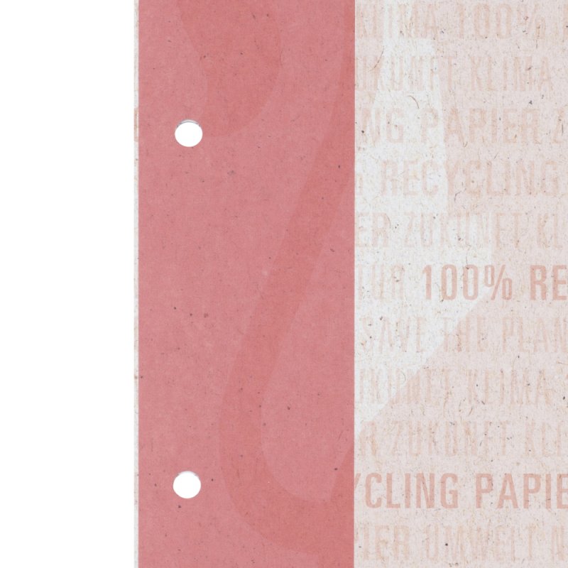 Oxford 400159594 bloc-notes A4 50 feuilles Rouge