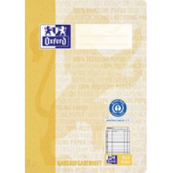Oxford Hausaufgabenheft "Recycling", DIN A5, 48 Blatt