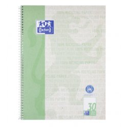 Oxford Collegeblock "Recycling", DIN A4 , 80 Blatt, blanko