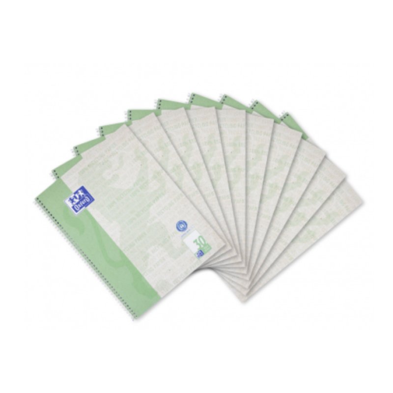 Oxford 400159361 bloc-notes A4 800 feuilles Vert