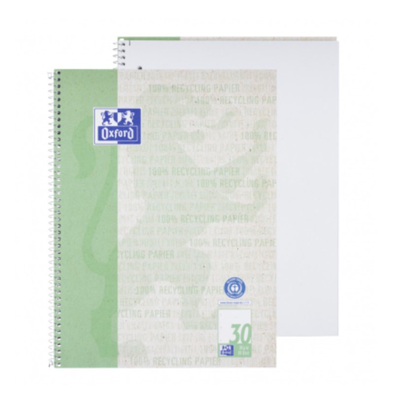 Oxford 400159361 bloc-notes A4 800 feuilles Vert