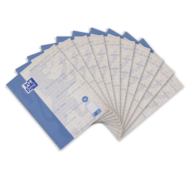 Oxford Collegeblock "Recycling", DIN A4 , 80 Blatt, liniert