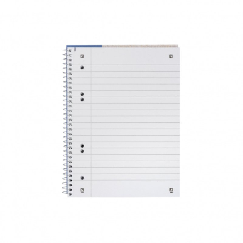 Oxford COLLEGEBLOCK bloc-notes A5 80 feuilles Bleu