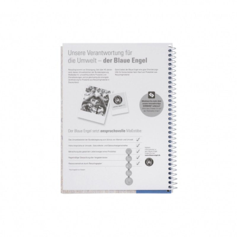 Oxford Collegeblock "Recycling", DIN A5 , 80 Blatt, liniert