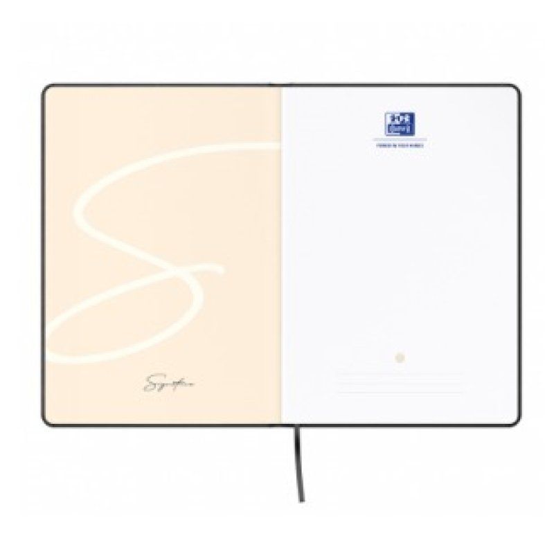 Oxford 400154943 bloc-notes A5 80 feuilles Noir