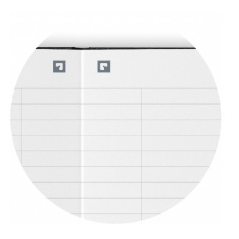 Oxford Carnet de notes Signature, A5, ligné, bleu