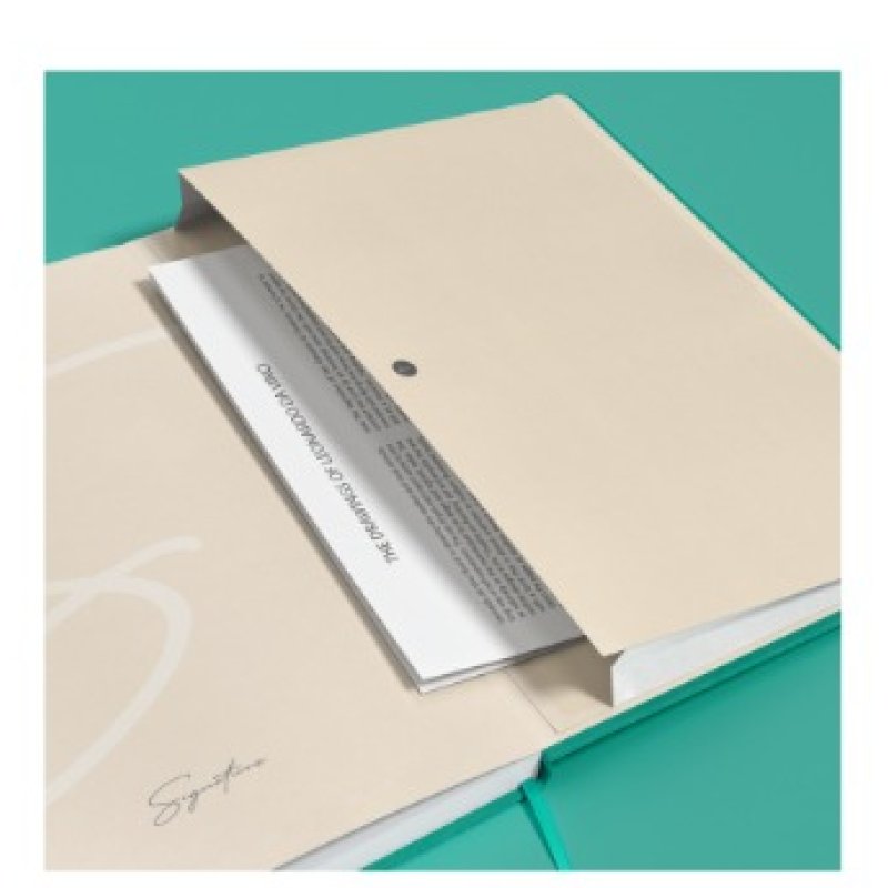 Oxford 400154946 bloc-notes A5 80 feuilles Turquoise