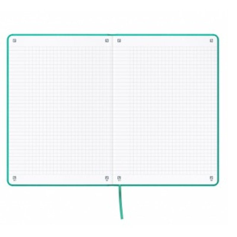 Oxford Carnet de notes Signature, A5, quadrillé, turquoise