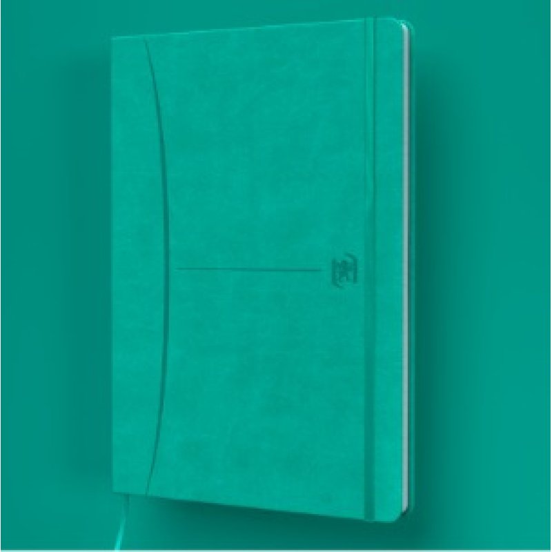 Oxford Carnet de notes Signature, A5, ligné, turquoise
