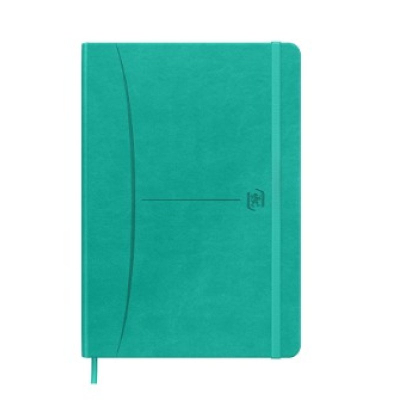 Oxford Carnet de notes Signature, A5, ligné, turquoise