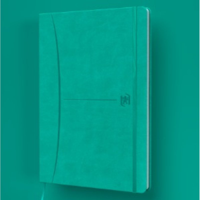 Oxford Carnet de notes Signature, A5, pointillé, turquoise