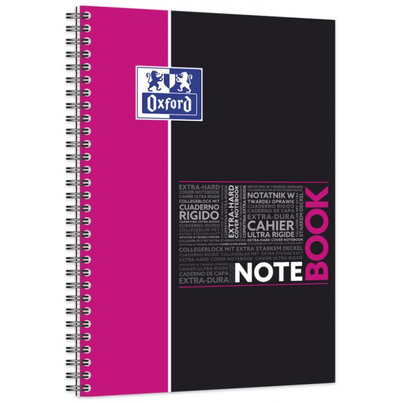 Oxford 400100698 writing notebook B5 Purple, Pink, Blue