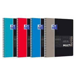 Oxford 400114568 writing notebook A4 80 sheets Assorted colours