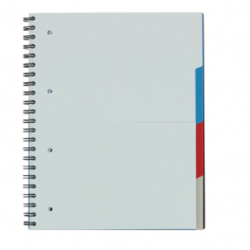 Oxford 400114568 bloc-notes A4 80 feuilles Couleurs assorties