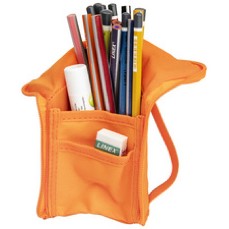 Oxford Trousse "Stand-Up", polyester, bleu