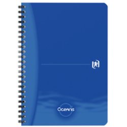 Oxford Office Cahier à spirale "Oceanis", A5, PP, noir