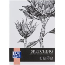 Oxford Art Bloc de croquis "Sketching", A4, 120 g/m2