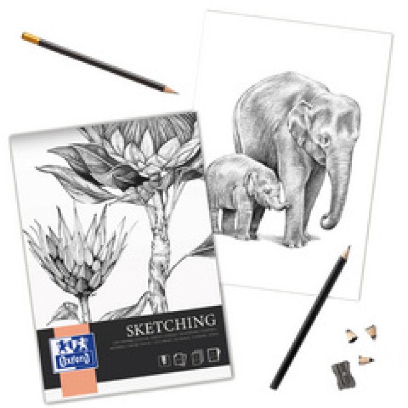 Oxford Art Bloc de croquis "Sketching", A3, 120 g/m2