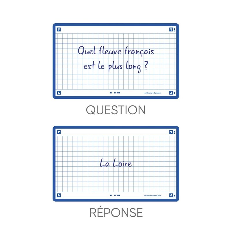 Oxford 400133853 intercalaire Marine 80 pièce(s)