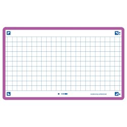 Oxford Fiches "Flash 2.0", 75 x 125 mm, quadrillé, lilas