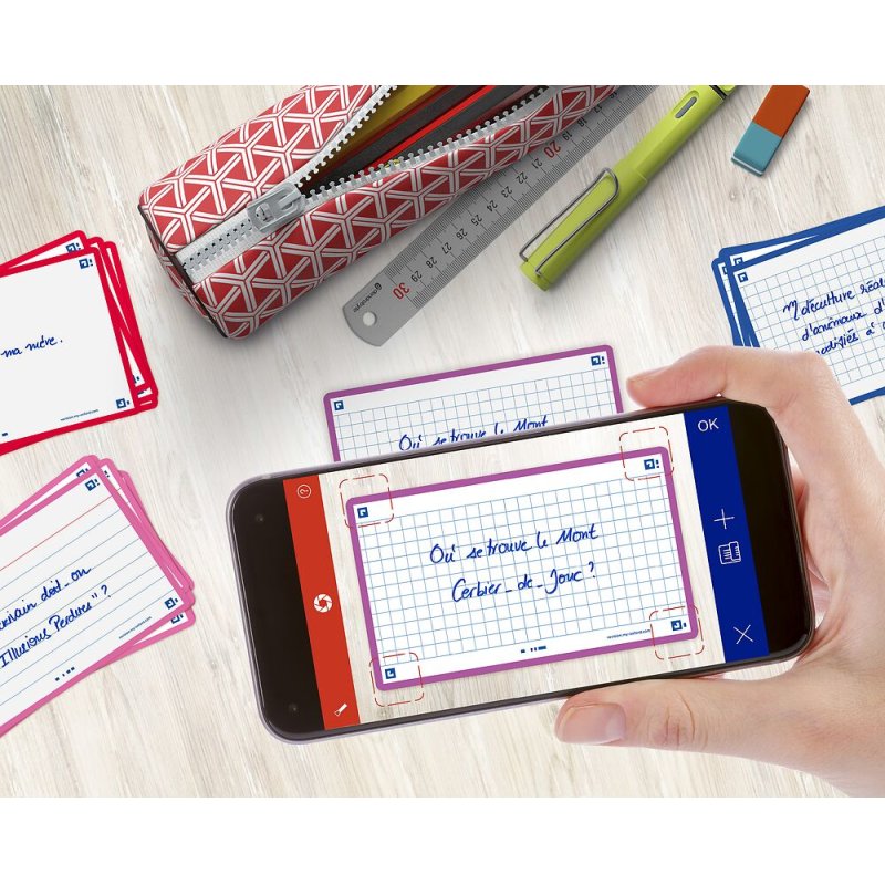 Oxford 400133856 index card Purple 80 pc(s)