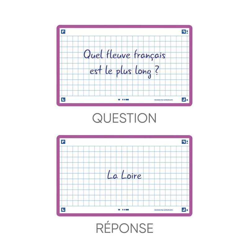 Oxford 400133856 index card Purple 80 pc(s)