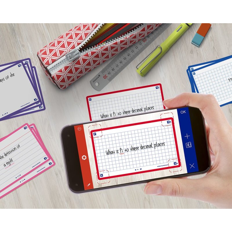 Oxford 400133858 index card Red 80 pc(s)