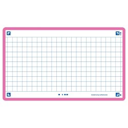 Oxford Fiches "Flash 2.0", 75 x 125 mm, quadrillé, fuchsia