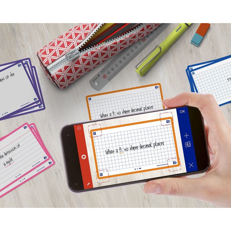 Oxford 400133870 index card Orange 80 pc(s)