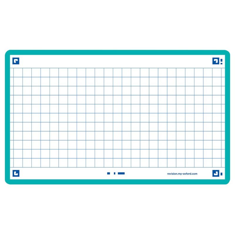 Oxford Fiches "Flash 2.0", 75 x 125 mm, quadrillé, menthe