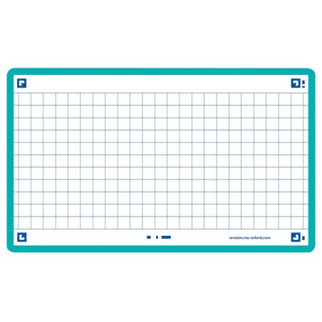 Oxford Fiches "Flash 2.0", 75 x 125 mm, quadrillé, menthe