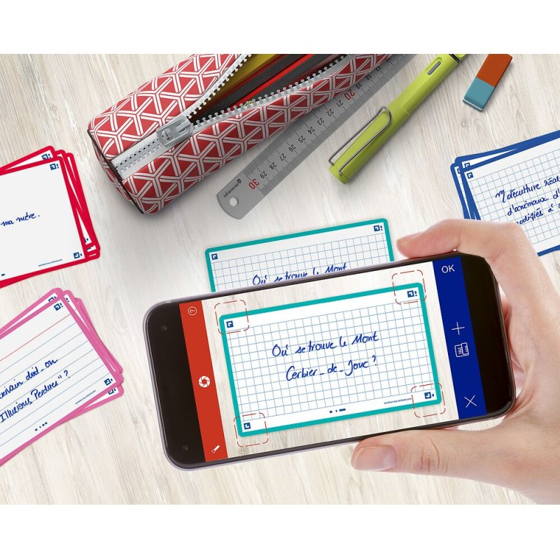 Oxford 400133873 index card Mint colour 80 pc(s)