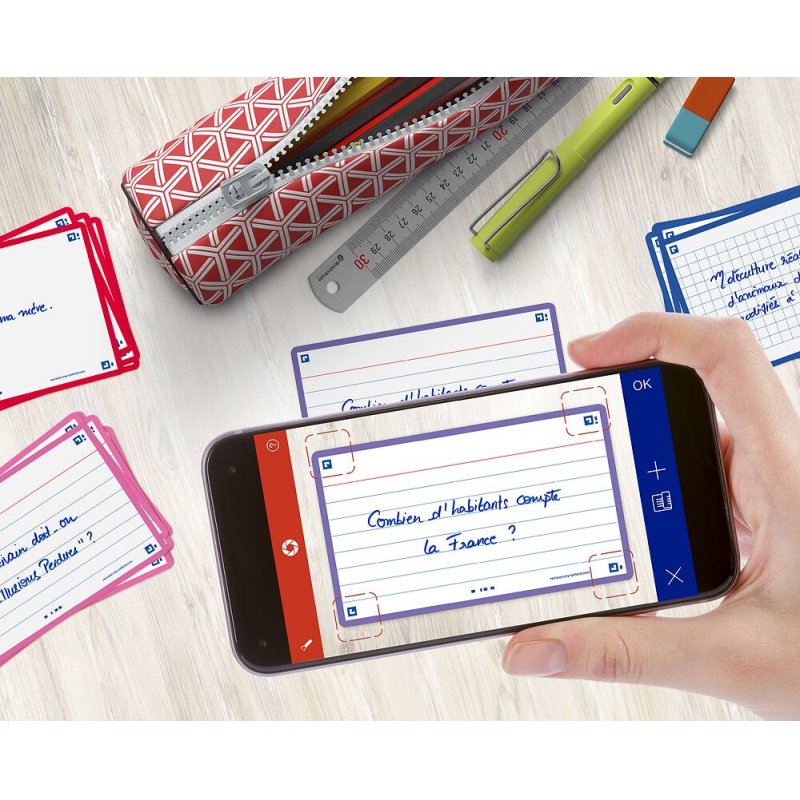 Oxford 400133877 index card Violet 80 pc(s)