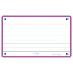 Oxford 400133878 index card Purple 80 pc(s)