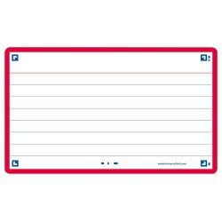 Oxford 400133880 index card Red 80 pc(s)