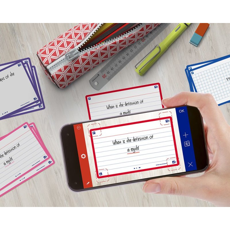 Oxford 400133880 index card Red 80 pc(s)