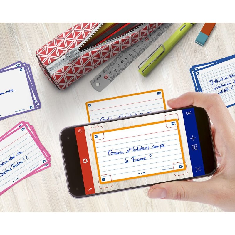 Oxford 400133882 index card Orange 80 pc(s)