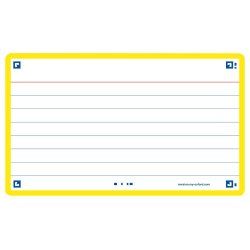 Oxford 400133883 index card Yellow 80 pc(s)
