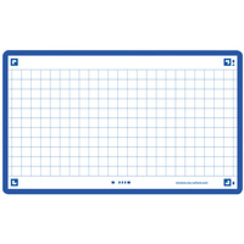 Oxford Fiches "Flash 2.0", 75 x 125 mm, ligné, blanc