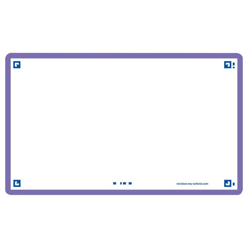 Oxford Fiches "Flash 2.0", 75 x 125 mm, uni, violet