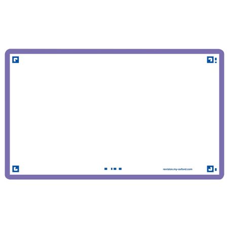 Oxford 400133889 index card Violet 80 pc(s)